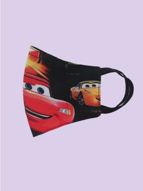 Tapabocas Carro Rojo